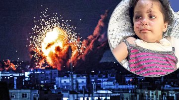 ‘¿Dónde está mi papá?’ La abuela revela la brutal verdad a la víctima de Gaza, de seis años.